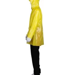 HPO Adult Men's Costume For Cosplay Raincoat Costume | Yellow Halloween Costume