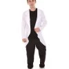 HPO Adult Men's Scientist Lab Coat Uniform Costume | White Cosplay Costome