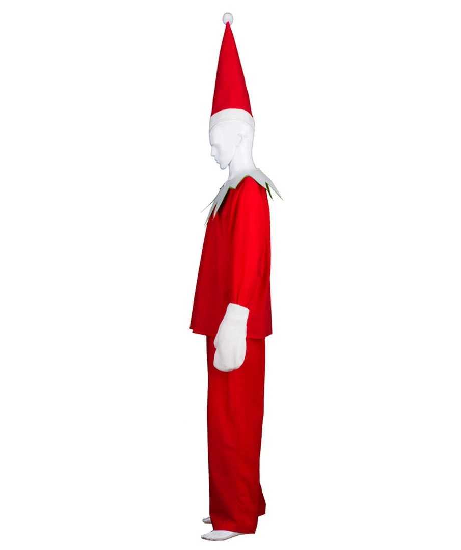 HPO Adult Men's Elf On The Shelf Costume | Multi Xmas Costume