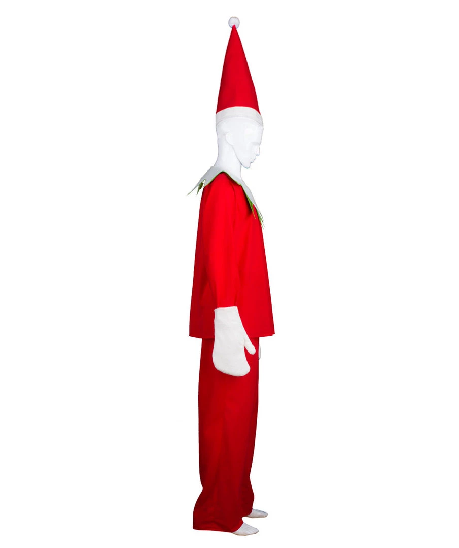 HPO Adult Men's Elf On The Shelf Costume | Multi Xmas Costume