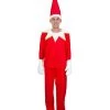 HPO Adult Men's Elf On The Shelf Costume | Multi Xmas Costume