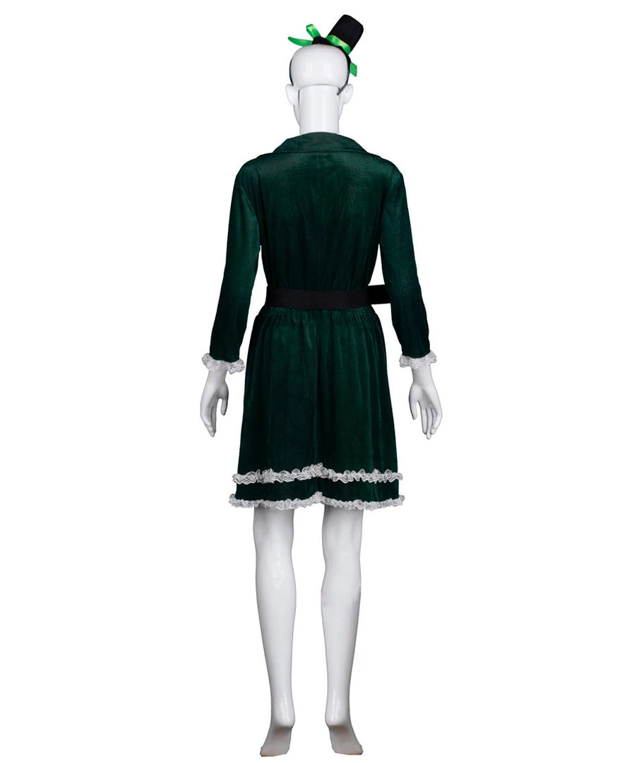 HPO Adult Women's Luscious Leprechaun Costume | Green Cosplay Costume