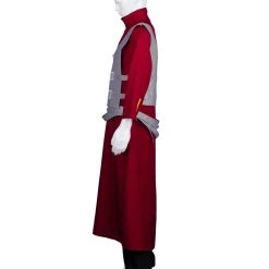 HPO Adult Men's Ninja Anime Costume | Red Halloween Costume