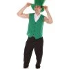 HPO Adult Men's Irish Leprechaun Costume | Green And Black Cosplay Costume