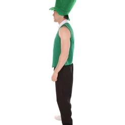 HPO Adult Men's Irish Leprechaun Costume | Green And Black Cosplay Costume