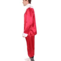HPO Adult Men's 18th Century Politics Costume | Red Cosplay Costume