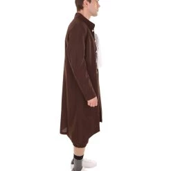 HPO Adult Men's George Washington Costume | Almost Brown Halloween Costume