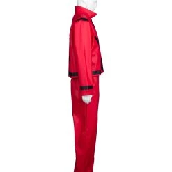 HPO Adult Men's Thriller Red Suit Celebrity Costume | Red Cosplay Costume