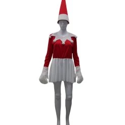 HPO Adult Women's Elf Costume | Multi Xmas Costume