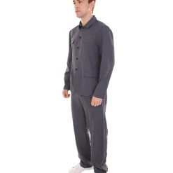 HPO Adult Men's Korean Traditional Suit Costume | Grey Cosplay Costume