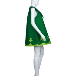HPO Adult Women's St. Patrick's Day Trolls Poppy Costume | Green Cosplay Costume