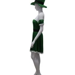 HPO Adult Women's Spank Me I'm Irish Leprechaun Costume | Green Cosplay Costume