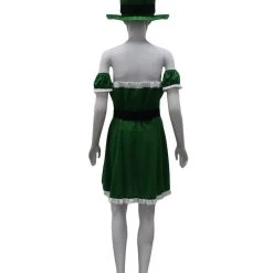 HPO Adult Women's Spank Me I'm Irish Leprechaun Costume | Green Cosplay Costume