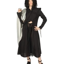 HPO Adult Women's Dragon Queen Costume | Black Cosplay Costume