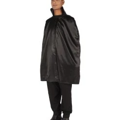 HPO Adult Men's Reversible Vampire Cape Costume | Multiple Color Options Halloween Costume