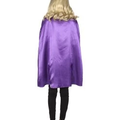 HPO Adult Women's Reversible Vampire Cape Costume | Multiple Color Option Halloween Costume