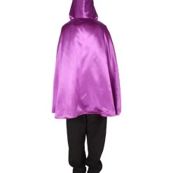 HPO Adult Men's Reversible Hooded Short Cape Costume | Multiple Color Options Halloween Costume