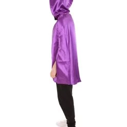 HPO Adult Men's Reversible Hooded Short Cape Costume | Multiple Color Options Halloween Costume