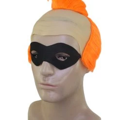 HPO Men's Superhero Family Mens Wig | Wig With Mask Set | TV/Movie Wigs