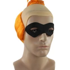 HPO Men's Superhero Family Mens Wig | Wig With Mask Set | TV/Movie Wigs
