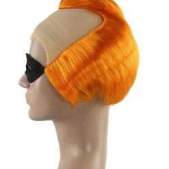 HPO Men's Superhero Family Mens Wig | Wig With Mask Set | TV/Movie Wigs