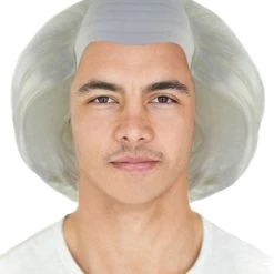 HPO Old Fool Men Zombie Wig | White Scary Wigs Men's