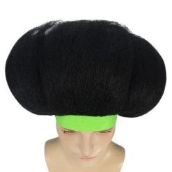 HPO Hot Dog Men's Wig | Black TV/Movie Wigs | Premium Breathable Capless Cap