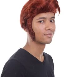 HPO Snow Animation Men's Wig | Auburn TV/Movie Wigs | Premium Breathable Capless Cap