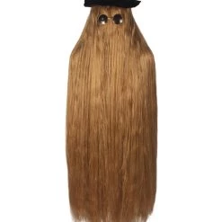 HPO SALE It's Cousin Hairy! | 66 Inch Long Costume Wig | Includes Hat And Glasses | Premium Halloween Wig