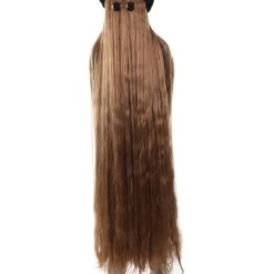 HPO SALE It's Cousin Hairy! | 66 Inch Long Costume Wig | Includes Hat And Glasses | Premium Halloween Wig
