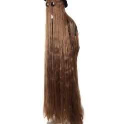 HPO SALE It's Cousin Hairy! | 66 Inch Long Costume Wig | Includes Hat And Glasses | Premium Halloween Wig