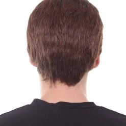 HPO Men's Movie Wig | Gold TV/Movie Wigs | Premium Breathable Capless Cap