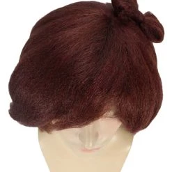 HPO Blocks Men's Wig | Burgundy TV/Movie Wigs | Premium Breathable Capless Cap