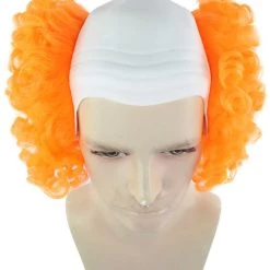 HPO Half Bald Head Curly Men Wig Collection | Premium Breathable Capless Cap Men's