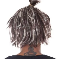 HPO Men's Comic Wig | Blonde And Chestnut Wigs | Premium Breathable Capless Cap