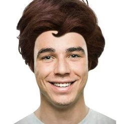 HPO Men's Spies Wig | Brown Wigs | Premium Breathable Capless Cap