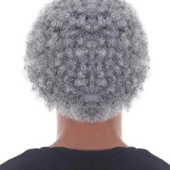 HPO Men's TV Movie Character Beard Grey Wigs | Premium Breathable Capless Cap