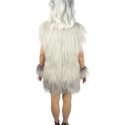 HPO Unisex Women's Hairy Warrior Ape Military Leader Resistance Fighter Multiple Colors Option Cosplay Unisex Costume And Wig Bundle