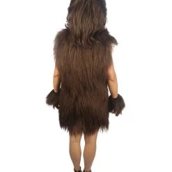 HPO Unisex Women's Hairy Warrior Ape Military Leader Resistance Fighter Multiple Colors Option Cosplay Unisex Costume And Wig Bundle