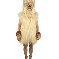 HPO Unisex Women's Hairy Warrior Ape Military Leader Resistance Fighter Multiple Colors Option Cosplay Unisex Costume And Wig Bundle