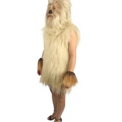 HPO Unisex Women's Hairy Warrior Ape Military Leader Resistance Fighter Multiple Colors Option Cosplay Unisex Costume And Wig Bundle