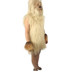 HPO Unisex Women's Hairy Warrior Ape Military Leader Resistance Fighter Multiple Colors Option Cosplay Unisex Costume And Wig Bundle