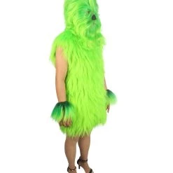 HPO Unisex Women's Hairy Warrior Ape Military Leader Resistance Fighter Multiple Colors Option Cosplay Unisex Costume And Wig Bundle