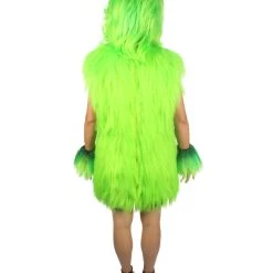 HPO Unisex Women's Hairy Warrior Ape Military Leader Resistance Fighter Multiple Colors Option Cosplay Unisex Costume And Wig Bundle