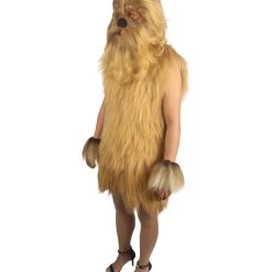 HPO Unisex Women's Hairy Warrior Ape Military Leader Resistance Fighter Multiple Colors Option Cosplay Unisex Costume And Wig Bundle