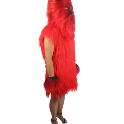 HPO Unisex Women's Hairy Warrior Ape Military Leader Resistance Fighter Multiple Colors Option Cosplay Unisex Costume And Wig Bundle