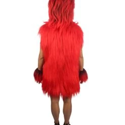 HPO Unisex Women's Hairy Warrior Ape Military Leader Resistance Fighter Multiple Colors Option Cosplay Unisex Costume And Wig Bundle