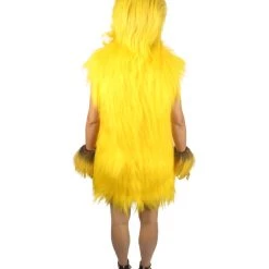 HPO Unisex Women's Hairy Warrior Ape Military Leader Resistance Fighter Multiple Colors Option Cosplay Unisex Costume And Wig Bundle