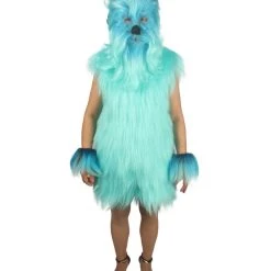 HPO Unisex Women's Hairy Warrior Ape Military Leader Resistance Fighter Multiple Colors Option Cosplay Unisex Costume And Wig Bundle