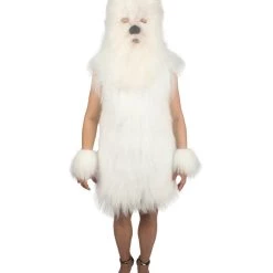 HPO Unisex Women's Hairy Warrior Ape Military Leader Resistance Fighter Multiple Colors Option Cosplay Unisex Costume And Wig Bundle